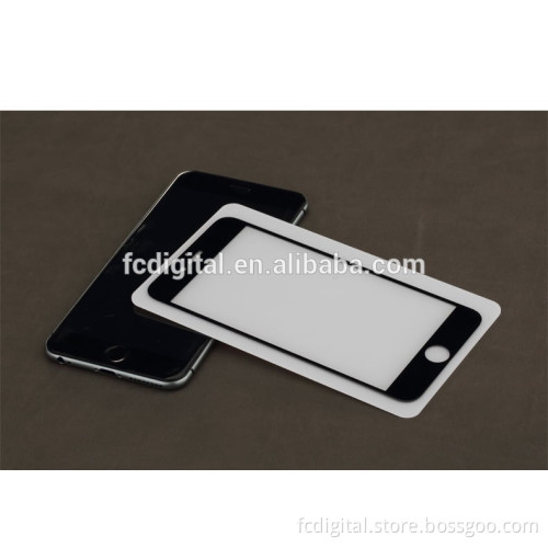 Full Cover silk printing tempered glass for iphone6 plus anti-scratch